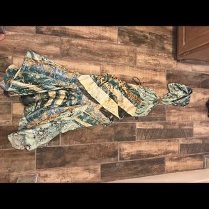 Roberto Cavalli Vintage Two Piece Halter Dress